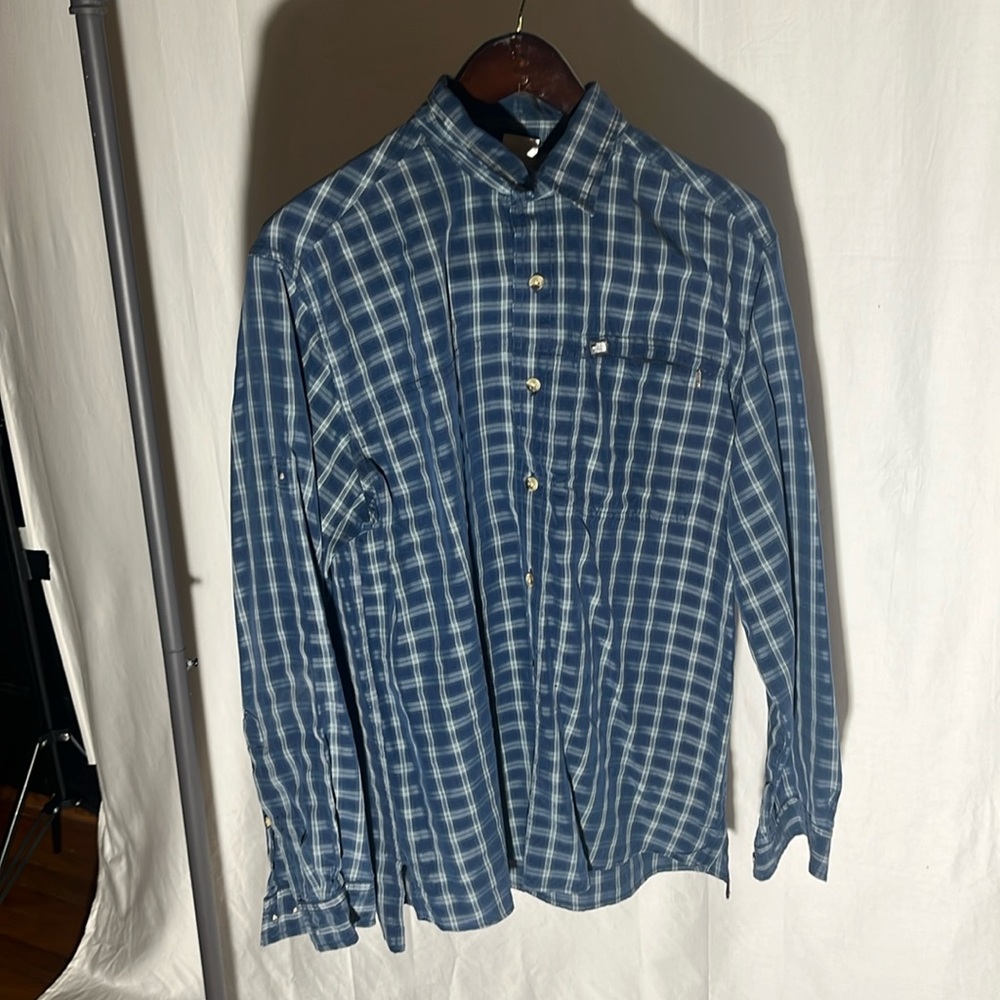 North Face button down shirt, Size Medium